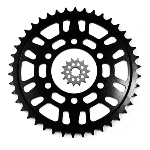 Pignon moto 14 dents et couronne 43 dents pour restaurer la transmission GSX750