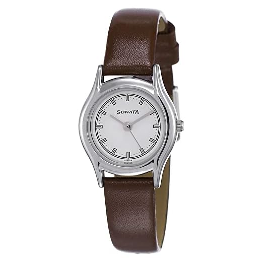 Sonata Essentials Analog White Dial Women's Watch-NM87020SL01W / NL87020SL01W/NP87020SL01W