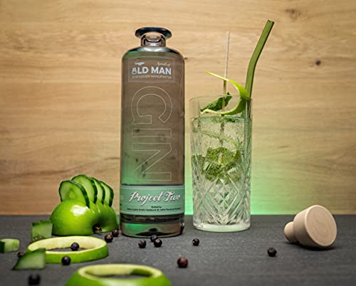 Old Man Gin Project Two | 1x0.5L | Deutscher Gin | Mit den Botanicals Apfel & Gurke | Fruchtig-süß – Bild 3