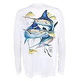 Calcutta Men’s Performance Fishing Shirt, Grand Slam, Large