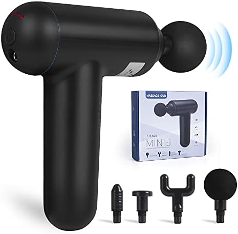 Skcoipsra Massage Gun, Gifts for Men Women Dad Mom, 1.76 Pounds Muscle Massager for Back Neck Pain Relief, 6 Speeds Electric Therapy Gun for Athletes, Gifts from Daughter Son Wife