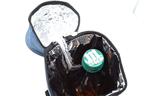 3L Total Hidalgo 1.5 LTR Bottles Cooler, Fabric as denim - Image 4