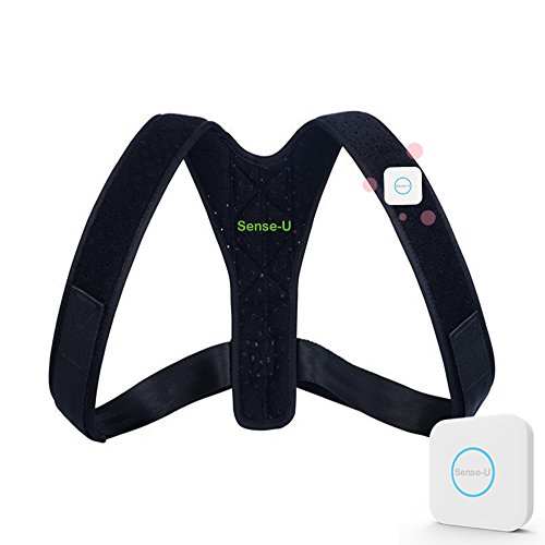 Sense-U Smart Wearable Posture Trainer Brace That Vibrates When You Slouch (26''-47")