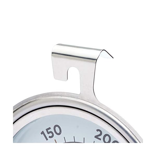 KitchenCraft MasterClass 50-300 degree Celsius Oven Thermometer, Stainless Steel, Silver - Image 3