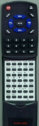 Replacement Remote Control for RCA L32WD26D, L26HD32D, 076R0PF010, L32HD32D, L26WD26D