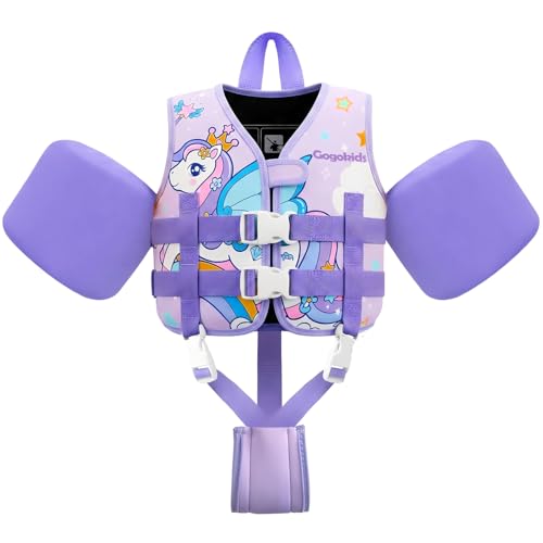 Image of Gogokids Puddle Float Jumper 33-66 Pounds, Toddler Swim Vest Kids 2-6 Years