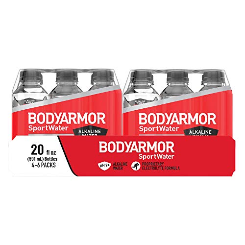 BODYARMOR SportWater Alkaline Water, Superior Hydration, High Alkaline Water pH 9+, Electrolytes, Perfect