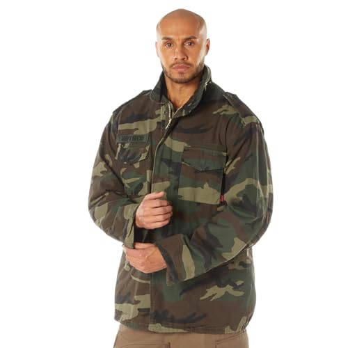 Image of Rothco Vintage Field Jacket | Men's Rugged All-Season Classic Style Outdoor Coat, Cold Weather Protection