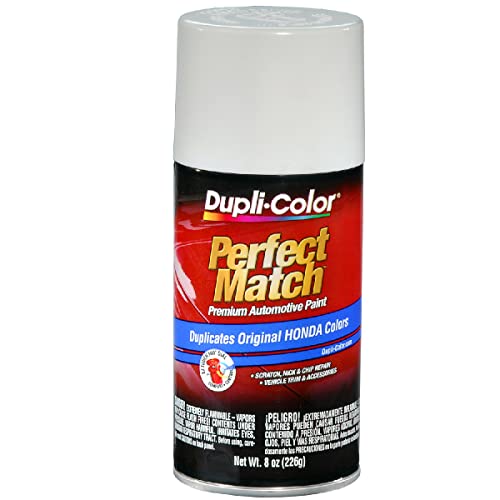 Image of Dupli-Color EBHA09947 Perfect Match Automotive Spray Paint - Honda White Diamond, NH603P - 8 oz. Aerosol Can