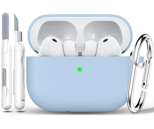 RFUNGUANGO Silicone Protective Case for AirPods Pro 3, Sky Blue by RFUNGUANGO - Used condition - US$8.64