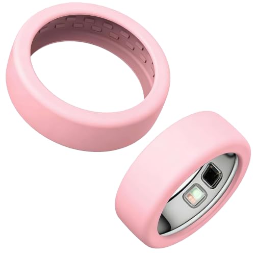 For Oura ring 5 �X�}�[�g�����O�p�V���R���J�o�[ ���� 0.4mm�A�����t�B�b�g�A�ϏՌ� �����h�~ ���^�X�����Ŕ��ςɗD��A����~�� �����ɂ����A�d�g���Ȃ� (�s���N S 6-9) [���s�A���i]