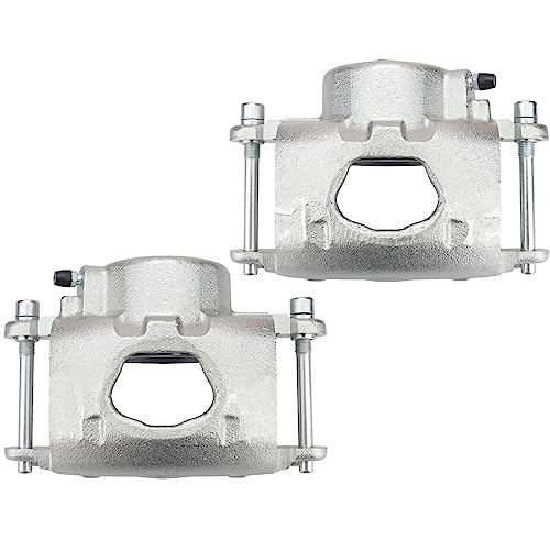 MAYASAF 18-4020 18-4021 Front Passenger & Driver Disc Brake Caliper Set for Chevy Impala/Caprice/Nova/C10/R10, for Buick Riviera/LeSabre, for Cadillac DeVille/Seville/Bonneville/Firebird,Olds 98 - Thumbnail 6