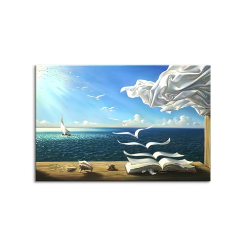 �A�[�g�p�l�� �A���T���o�h�[���E�_�� �y�C���g�|�X�^�[��������� �G�� �|�X�^�[ ��� �E�H�[���A�[�g ���r���O �_�C�j���O���[�� �x�b�h���[�� �Ǐ��� �ǂ̊G �ؘg�t���̊����i (40x60cm�i16x24in�j,A)