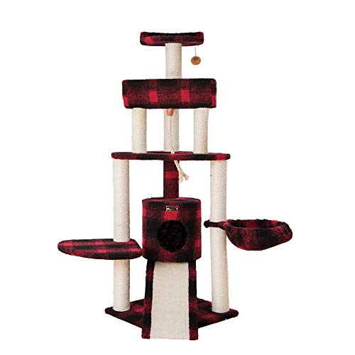 Armarkat B5806 árbol para gatos madera con múltiples funciones miniatura 1