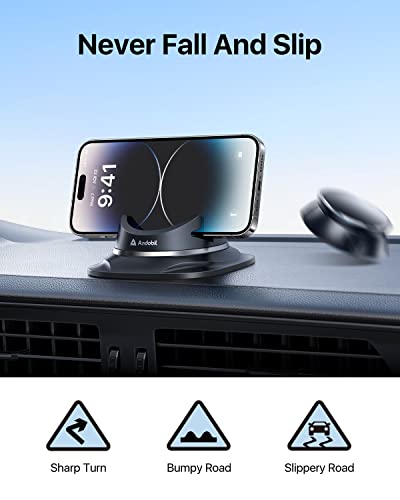 andobil-2023-Upgraded-Dashboard-Phone-Holder-Car-Ultra-Steady-Never-Slip-Reusable-Silicone-Phone-Mount-for-Car-360Rotatable-Car-Mat-Compatible-for-iPhone-Samsung-Smartphone-Car-Accessories