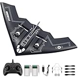 AIGIMU RC Airplane, RC Plane Ready to Fly, 2CH Remote Control Airplane with 6-axis Gyro Stabilizer B2 Spirit Stealth Bomber 2.4GHz Remote Control Plane for Beginners Boys Kids
