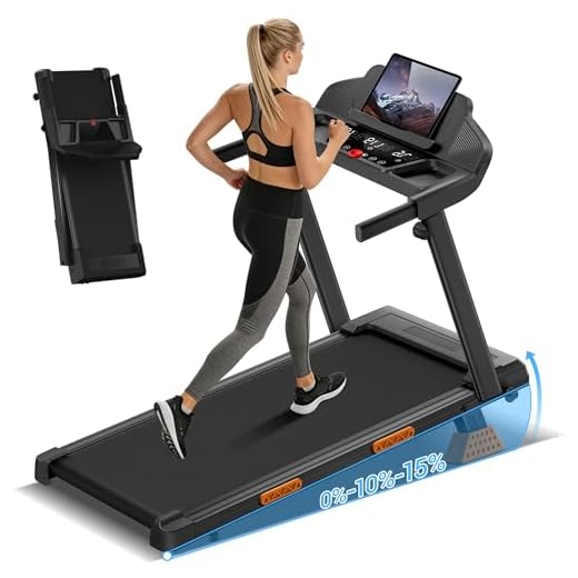 UMAY Cinta de Correr Plegable con Inclinación, Cinta de Andar Plegable,Caminadora Electrica para Casa Equipado con un Motor de 3,0 CV y Pantalla LED,Máximo 136KG