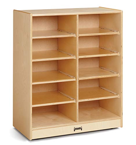 Jonti-Craft 2914JC 10 Tub Mobile Storage Without Bins