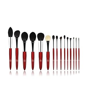 Professional Sets & Kits 15Pieces Brush Nylon Hair Wood Handle Makeup Brush Make Up Brush Tools Kit