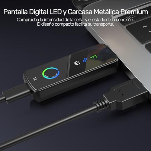 Alxum Transmisor y Receptor HDMI Inalámbrico, Streaming Sin Cables 1080P@60Hz Desde PC/Portátil a TV/Proyector, 50M de Alcance, Plug & Play para Gaming y Reuniones de Negocios - imagen 8