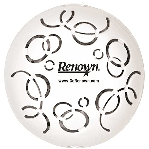 Renown EF72A1SA1PHS/REN03066-FR Easy Fresh Spiced Apple Deodorant Dispenser Cover with Battery Automatic Air Freshener Refill White - pack of 12