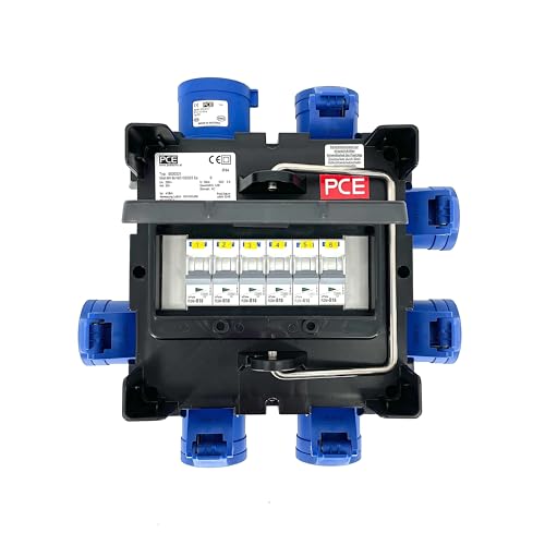 PCE 9030331 - Scatola di distribuzione IMST 32 A, 240 V, 6 uscite 16 A