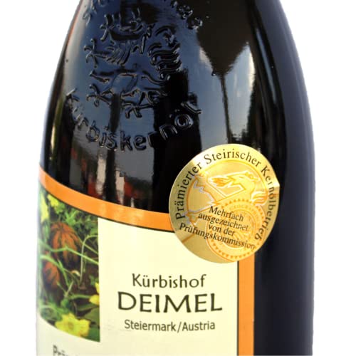 Kürbishof DEIMEL - Voordelig set - Originele Stiermarkse pompoenzaadolie BGA uit Oostenrijk - Met garantie van oorsprong - Rechtstreeks van de producent - Jaarlijkse prijs (3 x 1000 ml) - Image 3