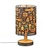 ARGTILDN Construction Tools LED Table Lamp for Bedroom Bedside Lamp with USB Charging Ports Decor Nightstand for Living Room Reading Dorm Desk Home Office