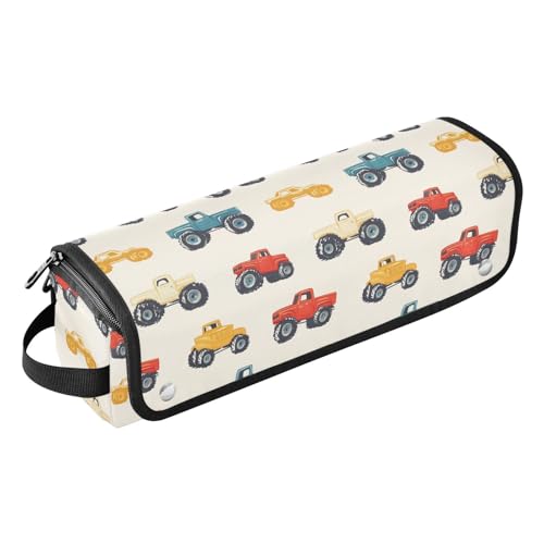 Bolso organizador de viaje resistente al calor para herramientas de cabello Monster Design Marble miniatura 1