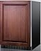 Summit SPR627OSIF Beverage Refrigerator, Brown