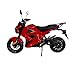 Electric Motorcycle, Road Ready, 2000 WATTS 72 Volts E-X20 E-Vader 2000W 72V | RED