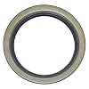 TCM 253062SM-BX NBR Buna Rubber/Carbon Steel Oil Seal, SM Type, 2.500" x 3.062" x 0.250"