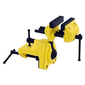 STANLEY 1-83-069 MAXSTEEL Multi Angle Vice, Yellow/Black
