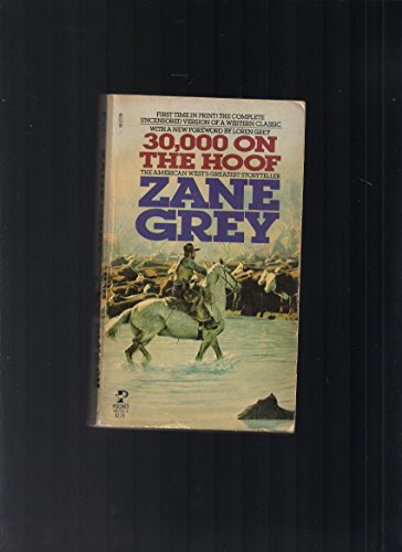 30,000 On the Hoof 006100085X Book Cover