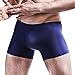 CCOOfhhc Herren Sexy Sommer Dünne Transparente Eisseide Boxer Atmungsaktive Taille Nahtlose Höschen Unterwäsche Unterhosen Slip Briefs Boxershorts Einfarbig Weiche Sport Shorts Retroshort