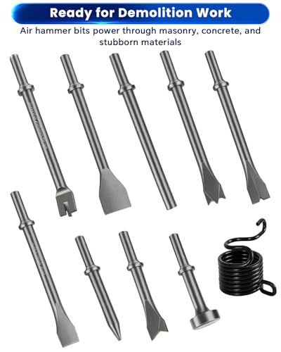 Brocas neumáticas para martillo neumático de mampostería azulejos hormigón ATPEAM 8