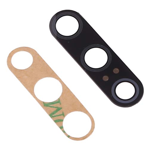 Compatible con Xiaomi Mi9 SE (5.97) – Repuesto de cristal de cristal de repuesto para objetivo de cámara trasera + adhesivo de doble cara