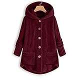 Plus Size Winter Coats for Women, packable puffer jacket maxi length winter coats shirt jacket work...