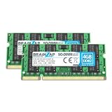 BRAINZAP 8GB (2x4GB) DDR2 667MHz PC2-5300S SO-DIMM CL6 2Rx8 1.8V Unbuffered Non-ECC RAM memoria per notebook laptop Modulo di memoria Memory