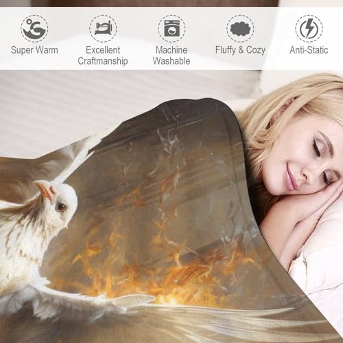 Manta de franela mullida para sofá y cama con textura ligera 3D 4
