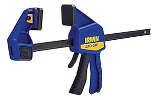 IRWIN QUICK-GRIP One-Handed Bar Clamp, Medium-Duty, 12", 5 Pack, 1964718