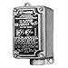 Appleton EFS175A-GFI GFI Cover and Box, Dead-End, CF Aluminum, 125V, 20 Amp, 3/4" Hub
