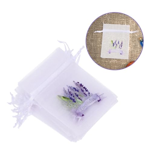 20 bolsas sachet vacías con cordón para perfumes y flores miniatura 7