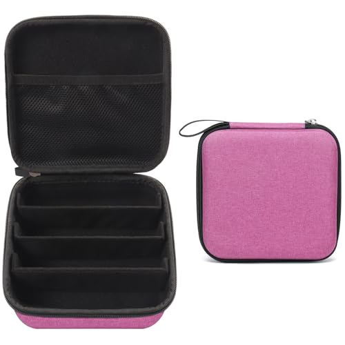 Image of Bukere Travel Sunglasses Organizer Case Adjustable Slot For Multiple Eyeglasses Hard-shell Portable Storage Box for Men Women