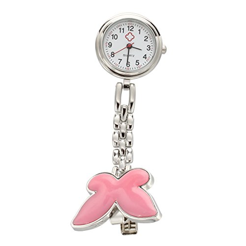 zusterhorloge, wit, uurwerk, legering, vlinder, speld - Image 4