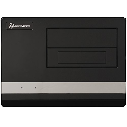 Gabinete de computadora SilverStone Tek para escritorio Micro-ATX con dos puertos USB 3.0, modelo SG02B-F-3.0-USA, color negro miniatura 3