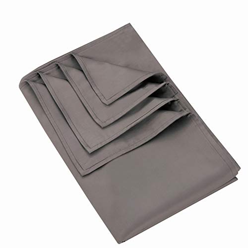MANLINAR General 48x72 Weighted Blanket Cover with 8 Ties, Silk Cotton Duvet Cover