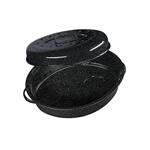 Granite Ware 0509-2 18-Inch Covered Oval Roaster