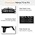 Hykolity 2 in 1 Fire Pit with Grill, Large 31" Wood Burning Fire Pit with Swivel Cooking Grate Outdoor Firepit for Backyard Bonfire Patio Outside Picnic BBQ, with Spark Cover, Fire Poker