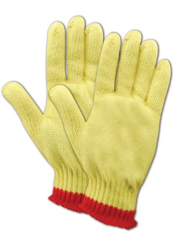 MAGID Flame Resistant Gloves Kevlar, 12 Pairs, Size Large, C93KV